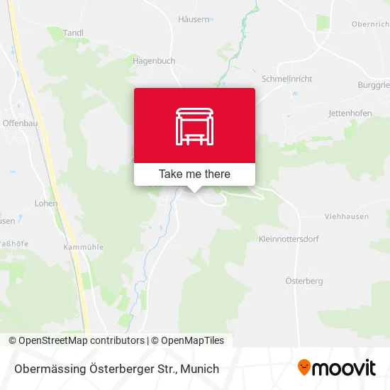 Карта Obermässing Österberger Str.