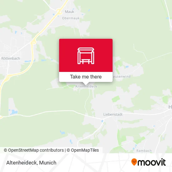 Карта Altenheideck