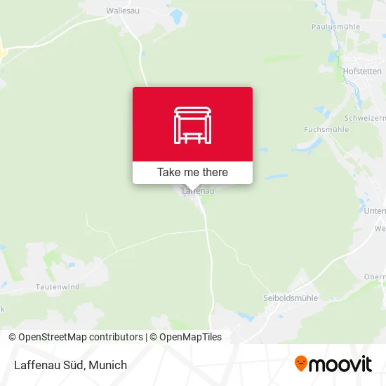 Карта Laffenau Süd