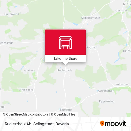 Карта Rudletzholz Ab. Selingstadt