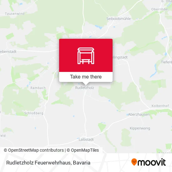 Карта Rudletzholz Feuerwehrhaus