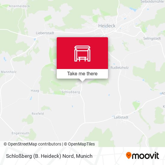 Schloßberg (B. Heideck) Nord map