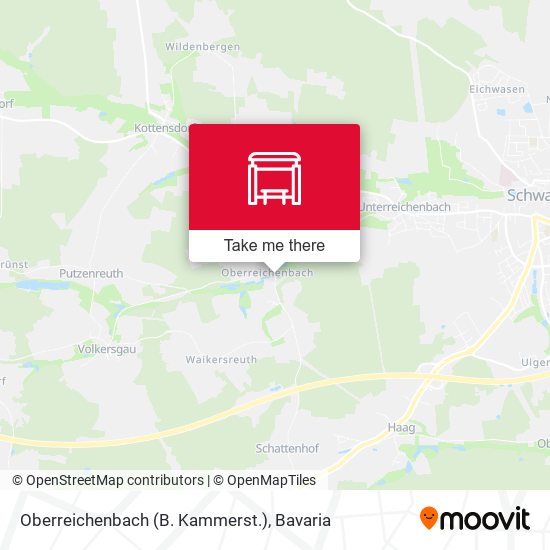 Oberreichenbach (B. Kammerst.) map