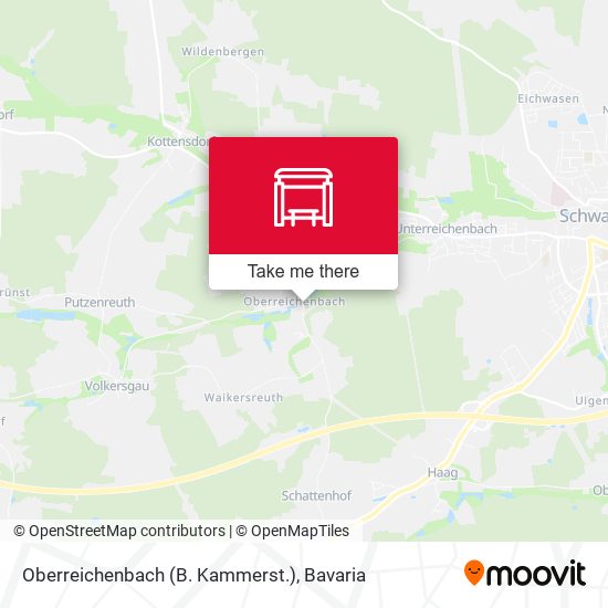Oberreichenbach (B. Kammerst.) map