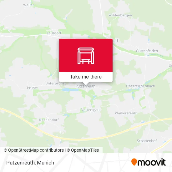 Карта Putzenreuth