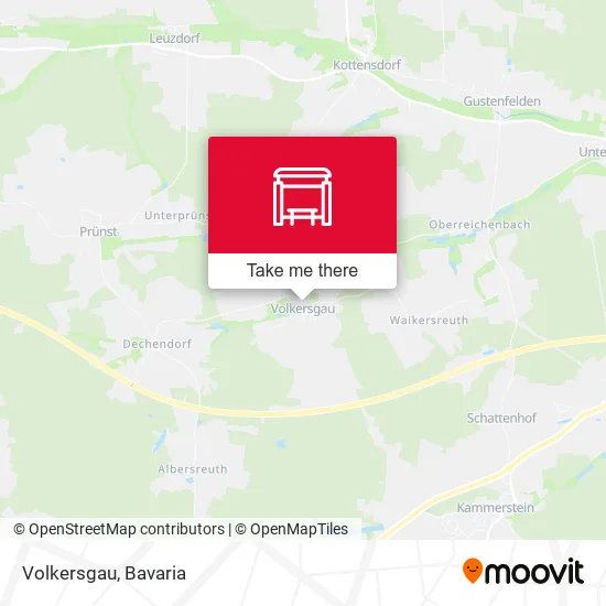 Карта Volkersgau