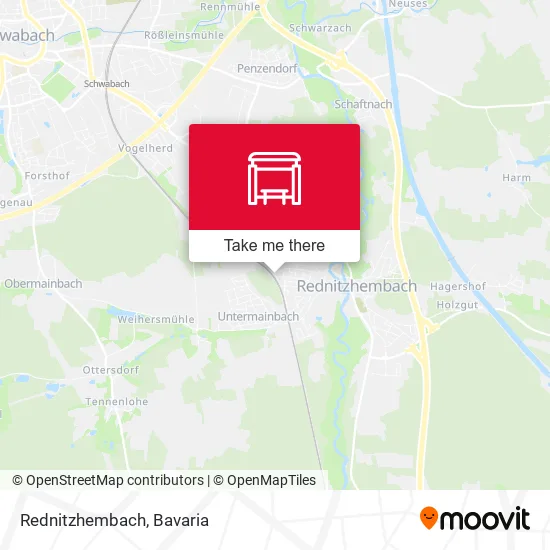 Карта Rednitzhembach