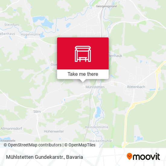 Mühlstetten Gundekarstr. map