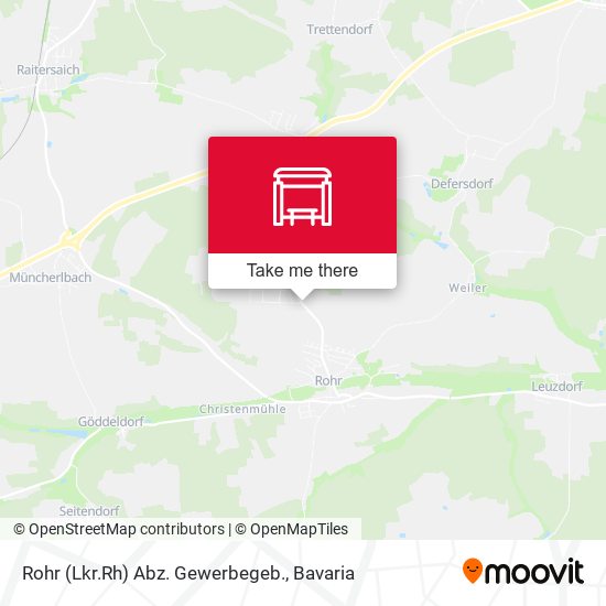 Rohr (Lkr.Rh) Abz. Gewerbegeb. map