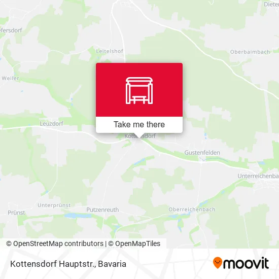 Карта Kottensdorf Hauptstr.