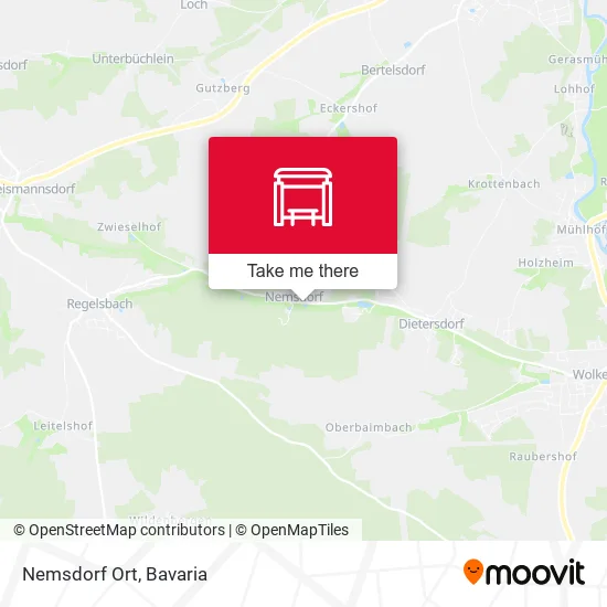 Карта Nemsdorf Ort