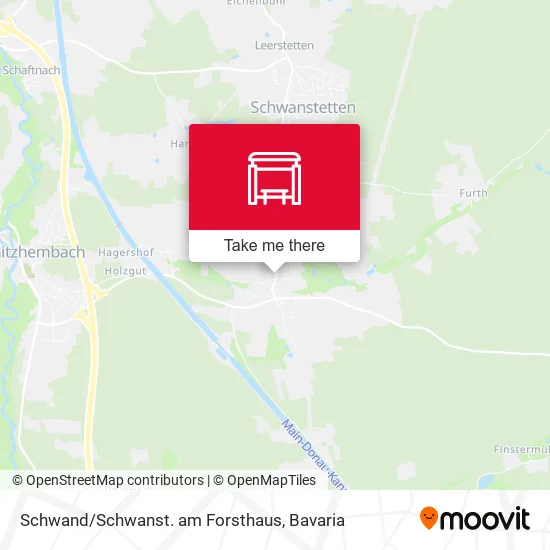 Карта Schwand/Schwanst. am Forsthaus