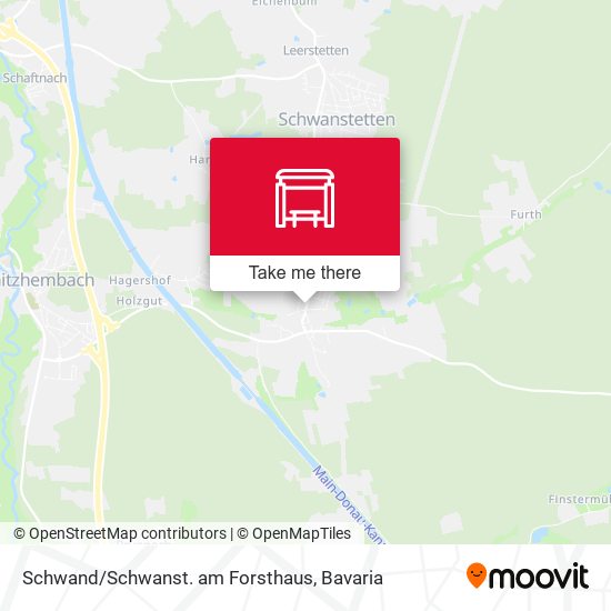 Schwand/Schwanst. am Forsthaus map