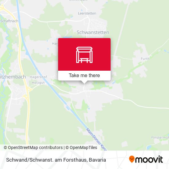 Schwand/Schwanst. am Forsthaus map