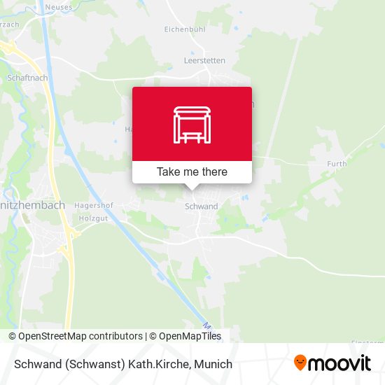 Schwand (Schwanst) Kath.Kirche map