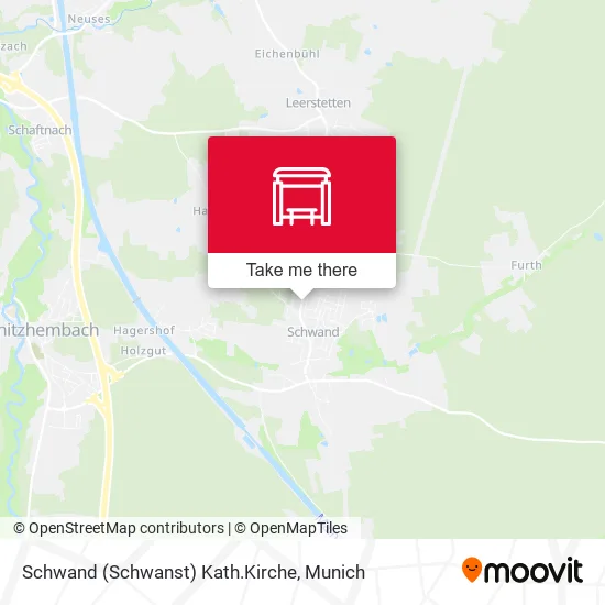 Карта Schwand (Schwanst) Kath.Kirche
