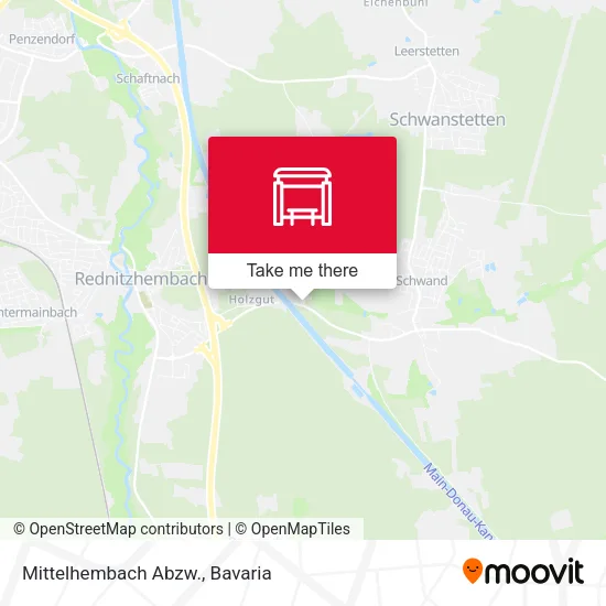 Карта Mittelhembach Abzw.