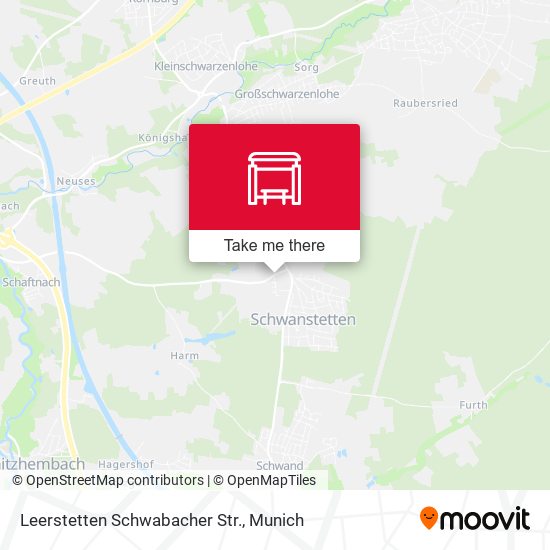 Leerstetten Schwabacher Str. map