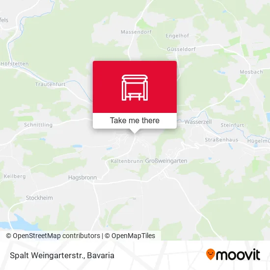 Spalt Weingarterstr. map