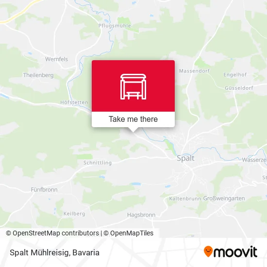 Карта Spalt Mühlreisig