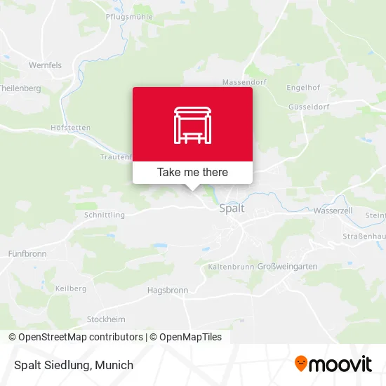 Карта Spalt Siedlung