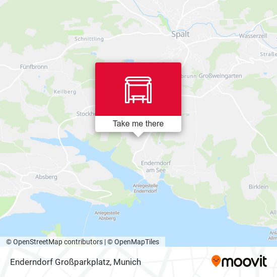 Enderndorf Großparkplatz map