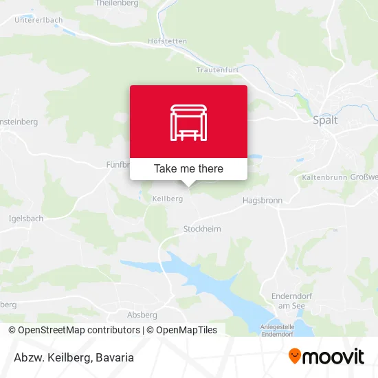 Карта Abzw. Keilberg