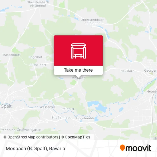 Карта Mosbach (B. Spalt)