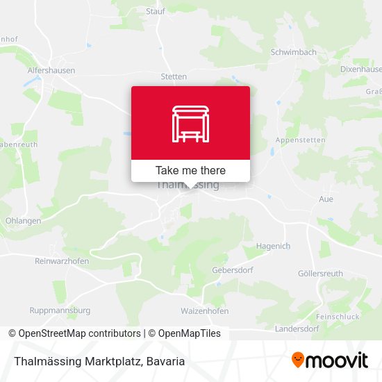 Thalmässing Marktplatz map