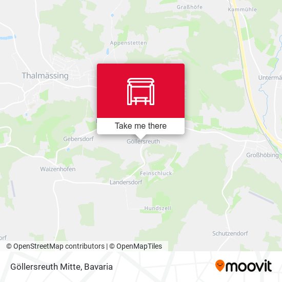 Карта Göllersreuth Mitte