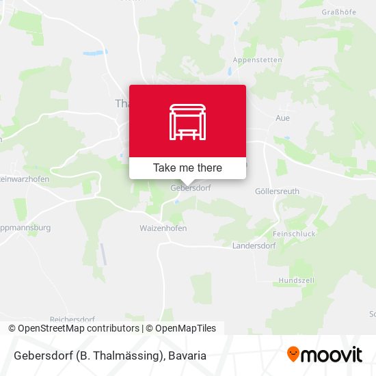 Gebersdorf (B. Thalmässing) map