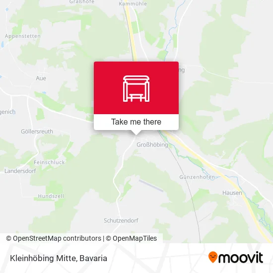 Карта Kleinhöbing Mitte