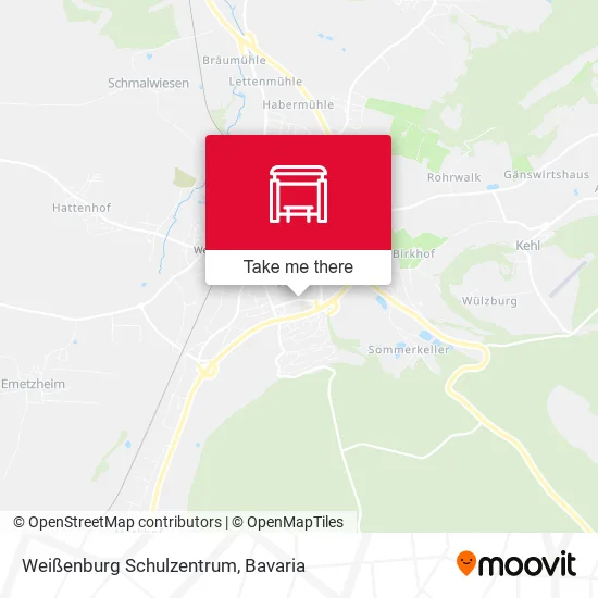 Карта Weißenburg Schulzentrum