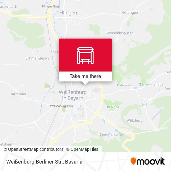 Weißenburg Berliner Str. map