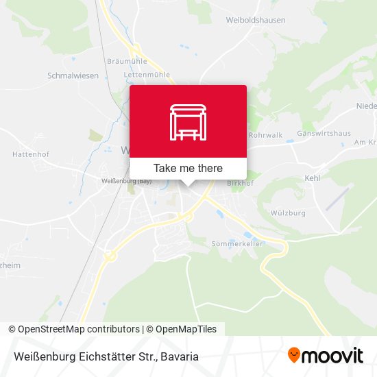 Weißenburg Eichstätter Str. map
