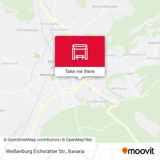 Weißenburg Eichstätter Str. map