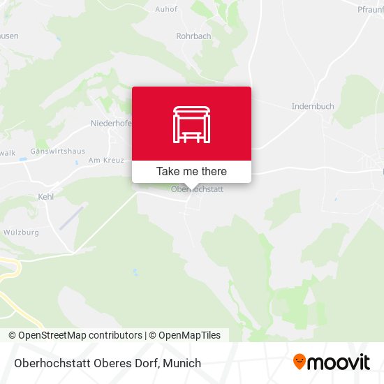 Oberhochstatt Oberes Dorf map