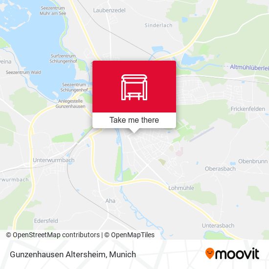 Gunzenhausen Altersheim map