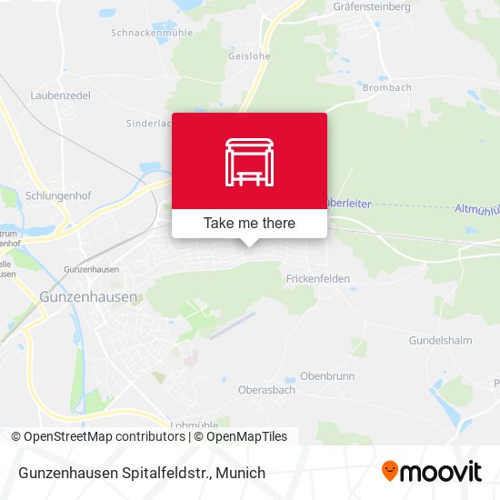 Gunzenhausen Spitalfeldstr. map