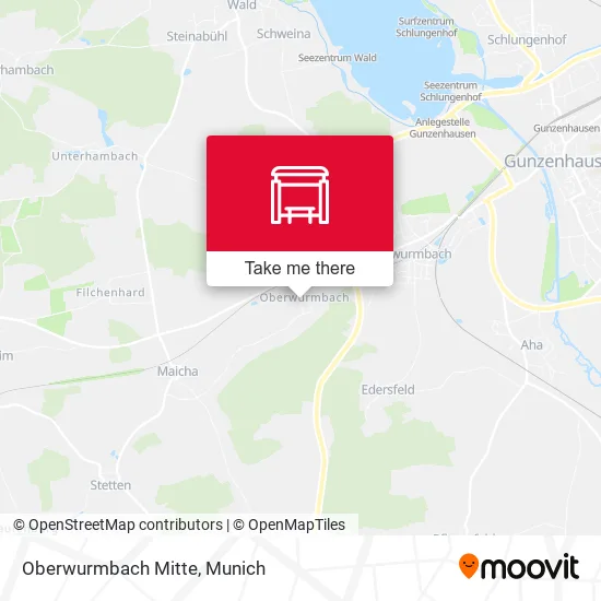 Карта Oberwurmbach Mitte