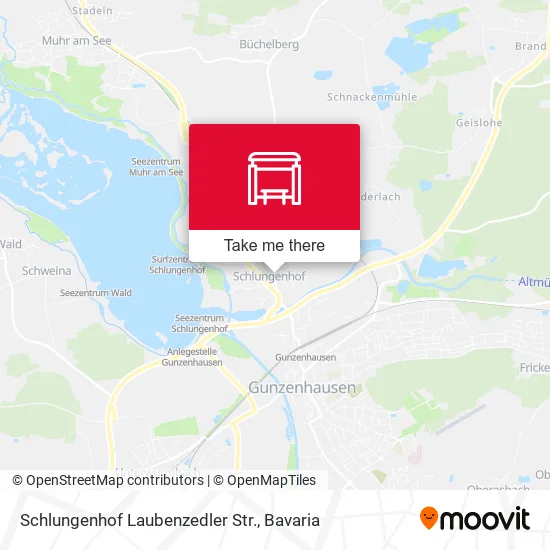 Карта Schlungenhof Laubenzedler Str.