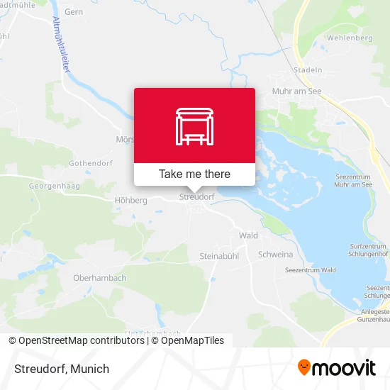 Карта Streudorf