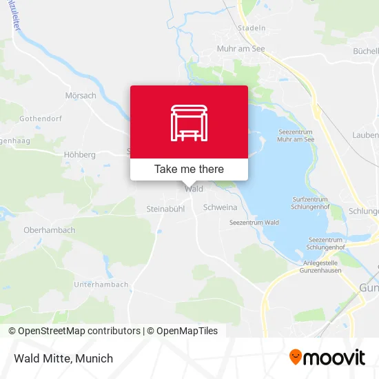 Карта Wald Mitte