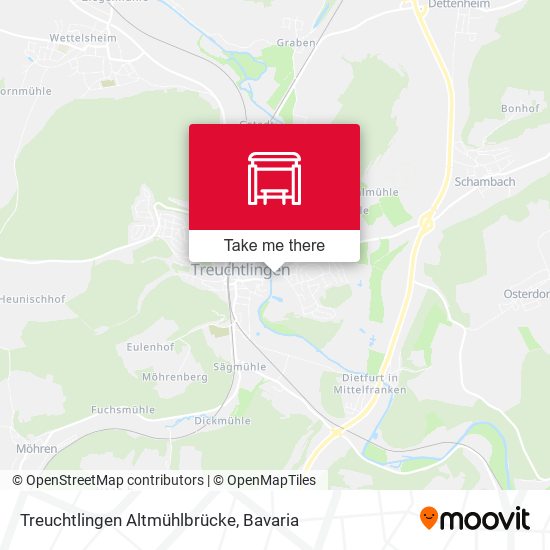 Treuchtlingen Altmühlbrücke map