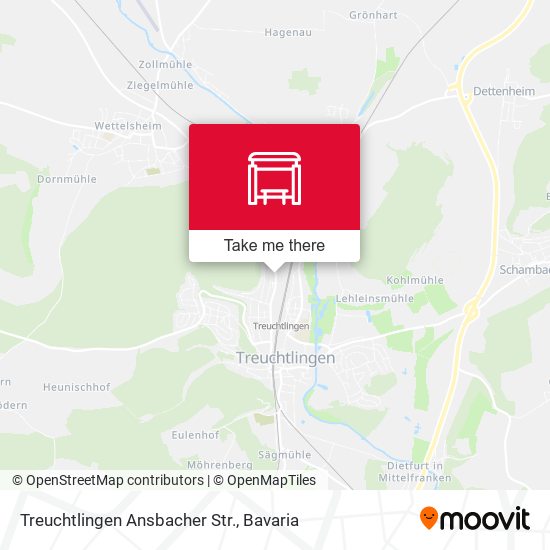 Treuchtlingen Ansbacher Str. map
