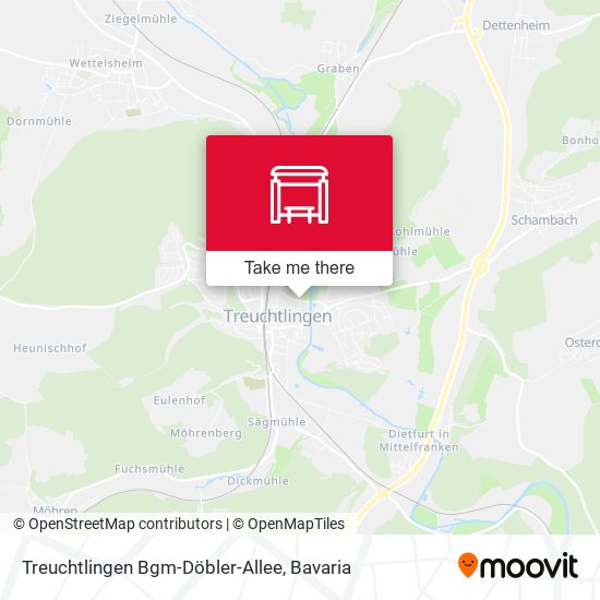 Treuchtlingen Bgm-Döbler-Allee map