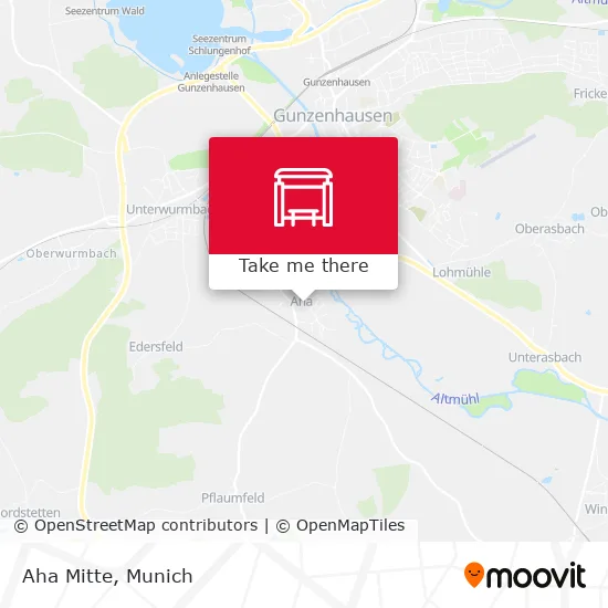 Карта Aha Mitte