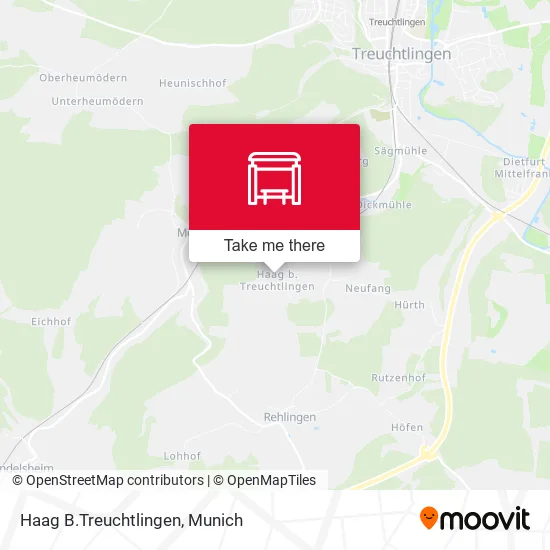 Карта Haag B.Treuchtlingen