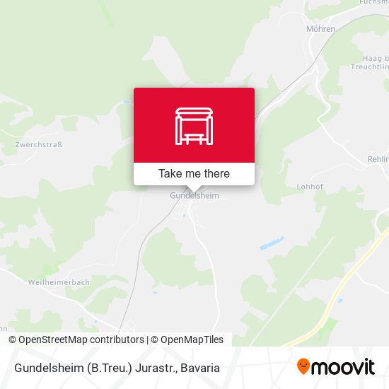 Gundelsheim (B.Treu.) Jurastr. map