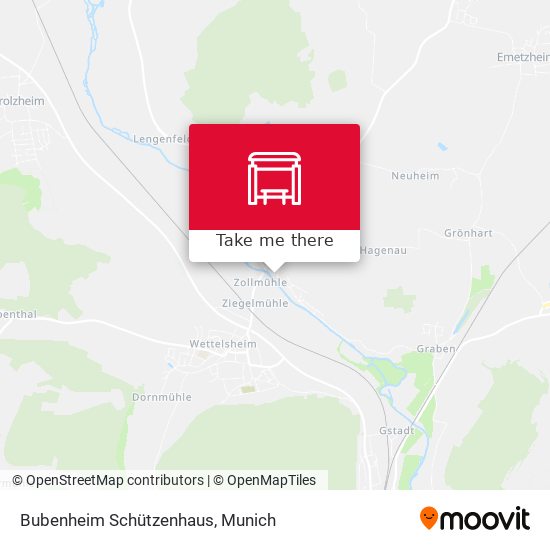 Bubenheim Schützenhaus map